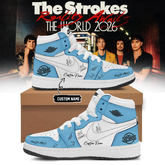 The Strokes “Reality Awaits Tour 2026” Signature Limited Edition – Shoes 1