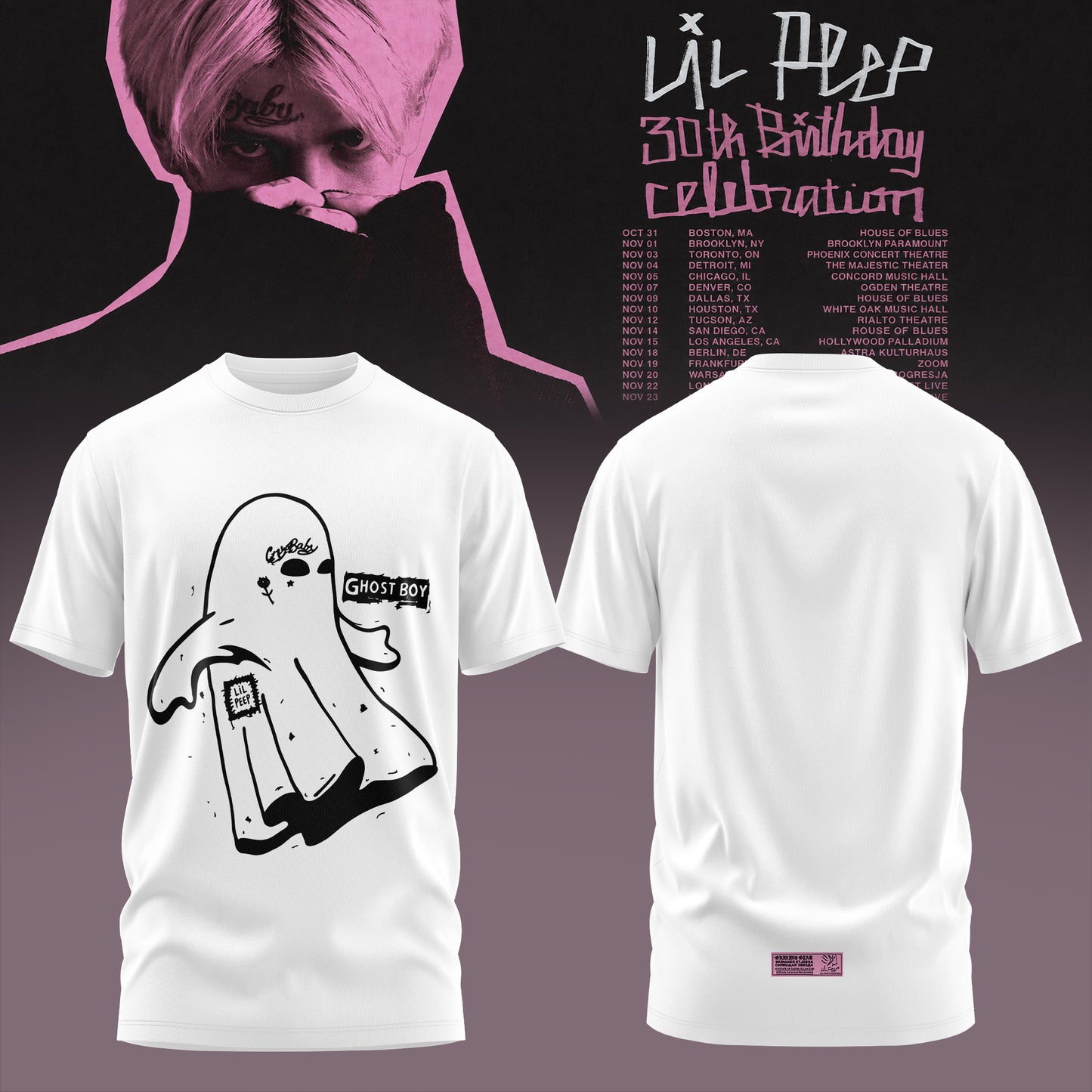.LlPp 30th Birthday Celebration 2026 Tour 3D All-Over Print T-Shirt V8