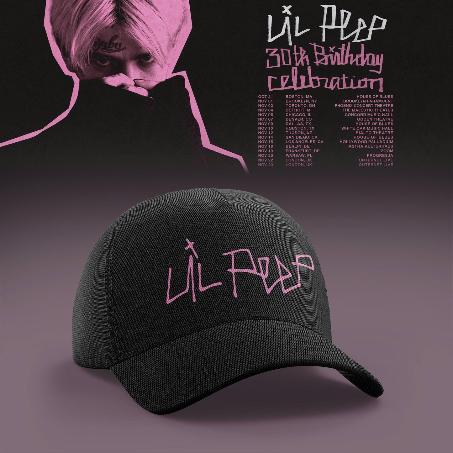 .Ll Pp 30th Birthday Celebration 3D All-Over Print 3DCap V2