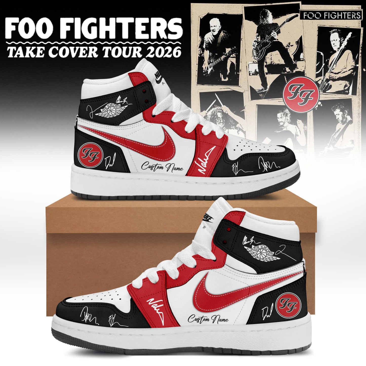 FF ”Take Cover Tour 2026” Limited Edition Signature – Shoes