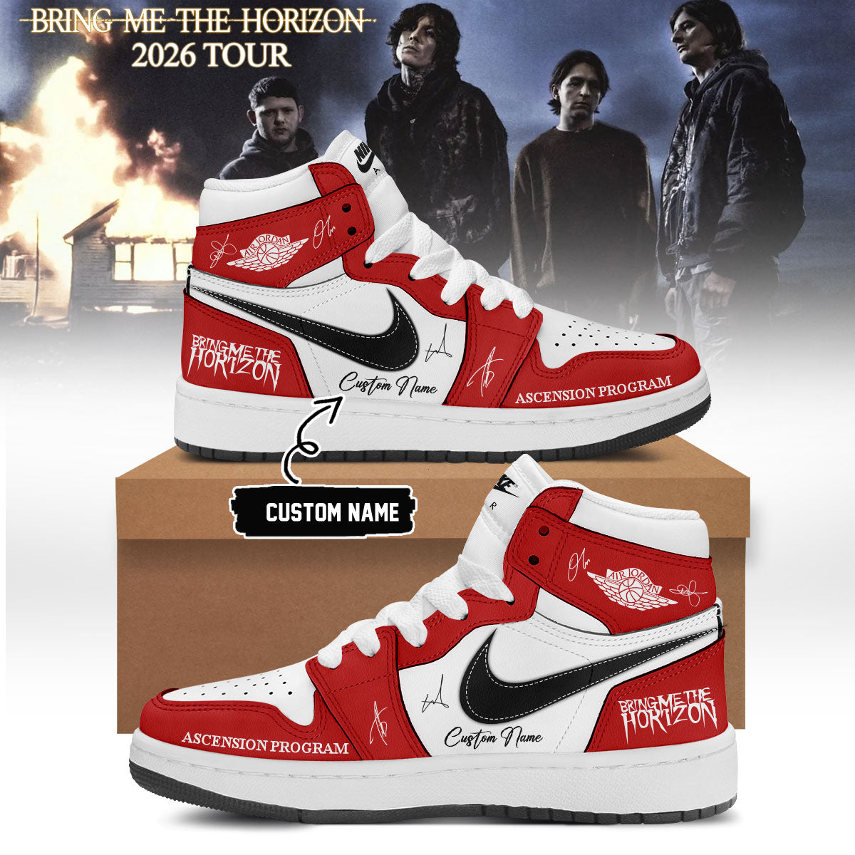 .Bring Me the Horizon – Ascension Program Limited Edition Signature – Shoes