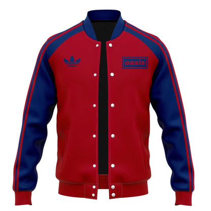 . Limited Edition Oasis “Live ’25” London Red Jacket V2