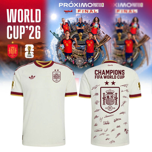 Spain World Cup Champions 2026 Jersey