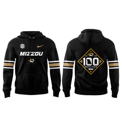 Mizzou Football Memorial Stadium 100th Anniversary edition Hoodie