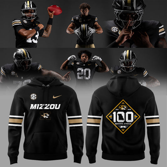Mizzou Football Memorial Stadium 100th Anniversary edition Hoodie