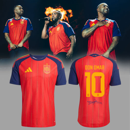 DON OMAR THE LAST KING WORLD TOUR in España Jersey V2