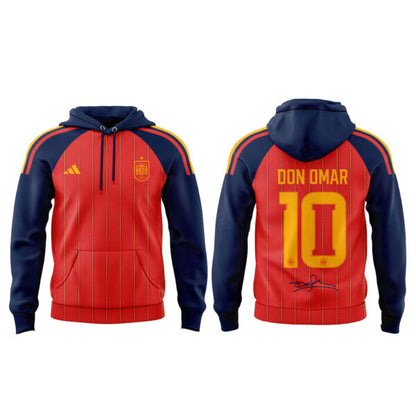 DON OMAR THE LAST KING WORLD TOUR in España Hoodie V2