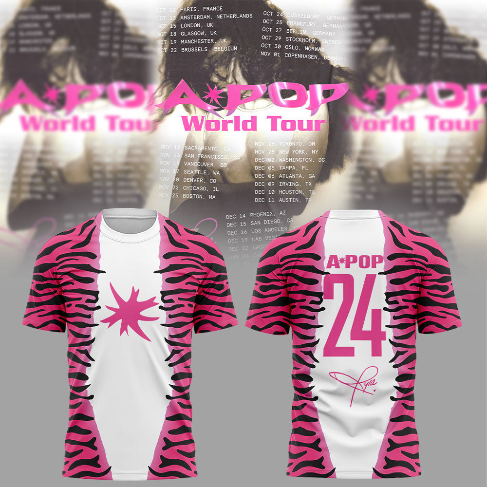 Tyla The A*POP World Tour 2026 Shirt V2