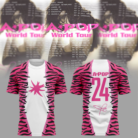 Tyla The A*POP World Tour 2026 Shirt V2