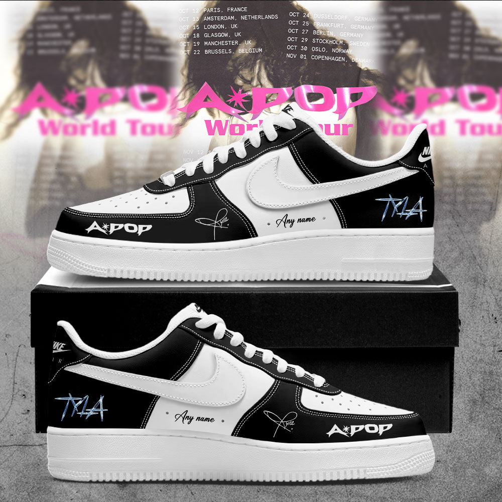 Tyla The A*POP World Tour 2026 V Signature Custom Name Shoes