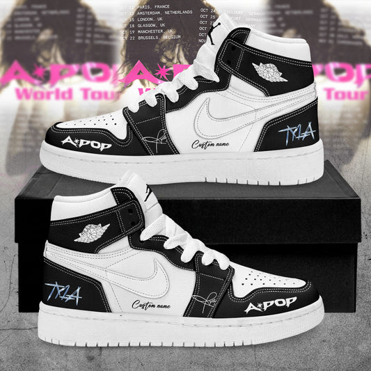 Tyla The A*POP World Tour 2026 V Signature Custom Name Shoes