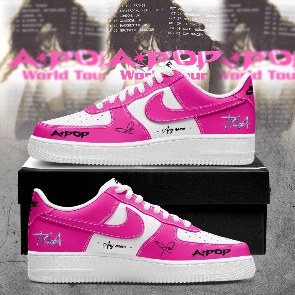 Tyla The A*POP World Tour 2026 V3 Signature Custom Name Shoes