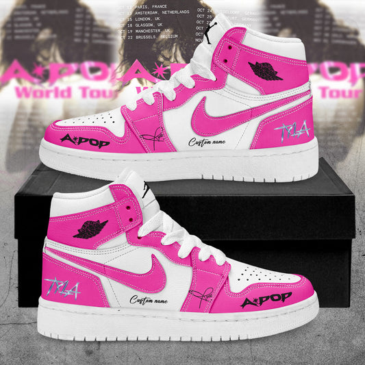 Tyla The A*POP World Tour 2026 V3 Signature Custom Name Shoes