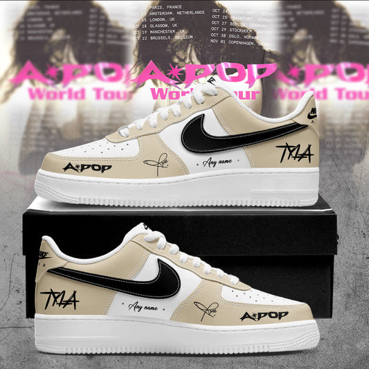 Tyla The A*POP World Tour 2026 V6 Signature Custom Name Shoes