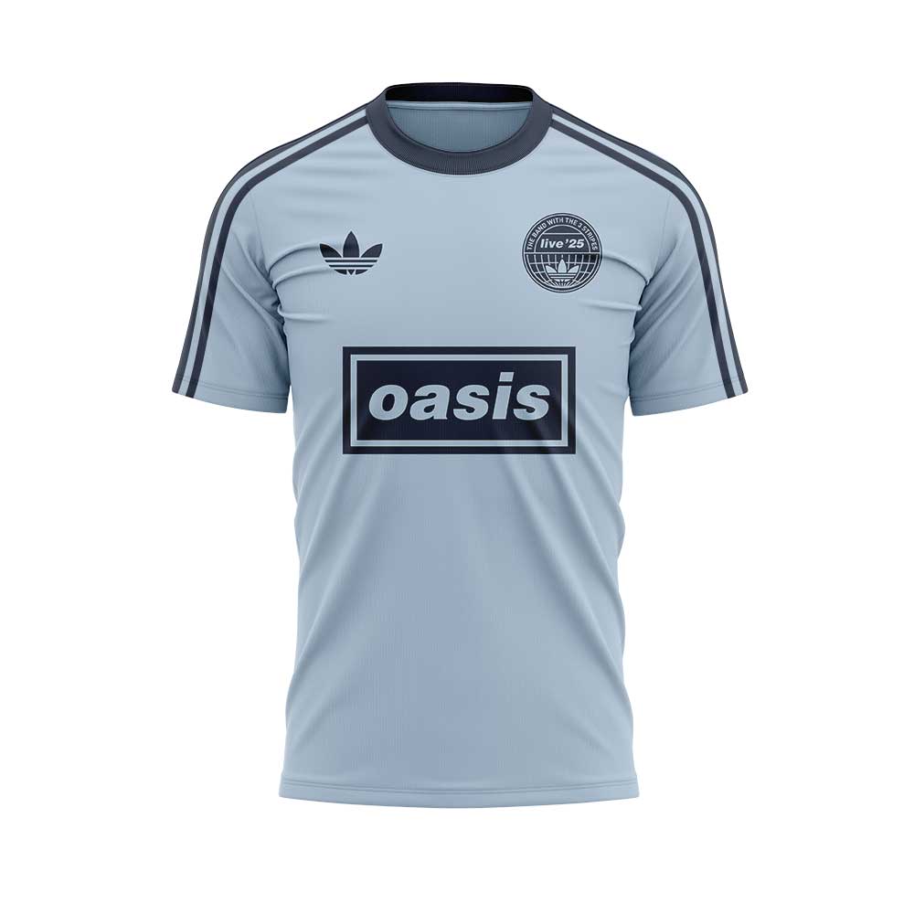 . Limited Edition Oasis “Live ’25” London Ocean Blue 25 Signature Shirt