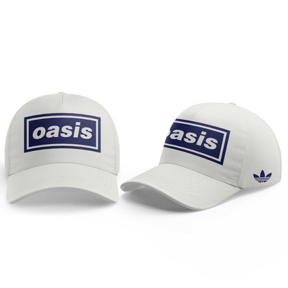 . OASIS LIVE ’25 DROP 2 White Raglan Polo