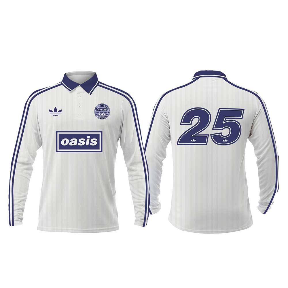 . OASIS LIVE ’25 DROP 2 White Long Polo