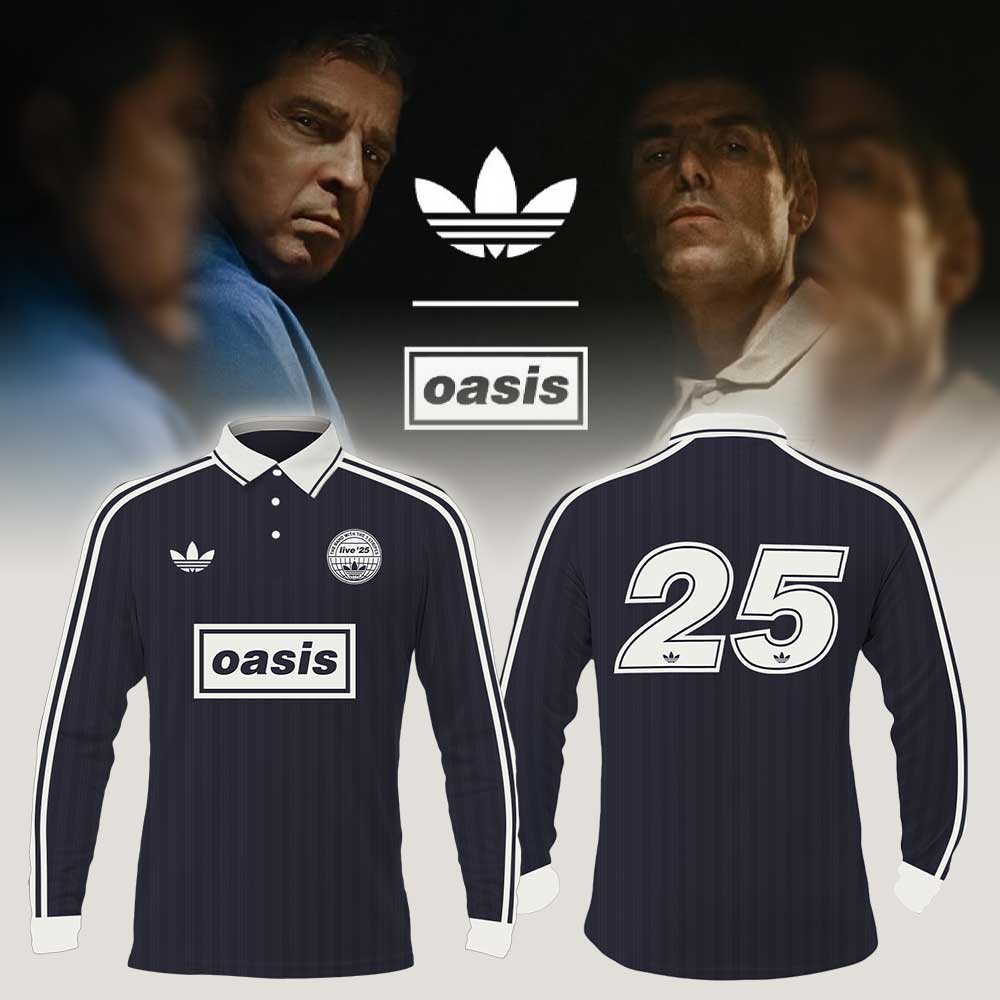 . OASIS LIVE ’25 DROP 2 Black Long Polo