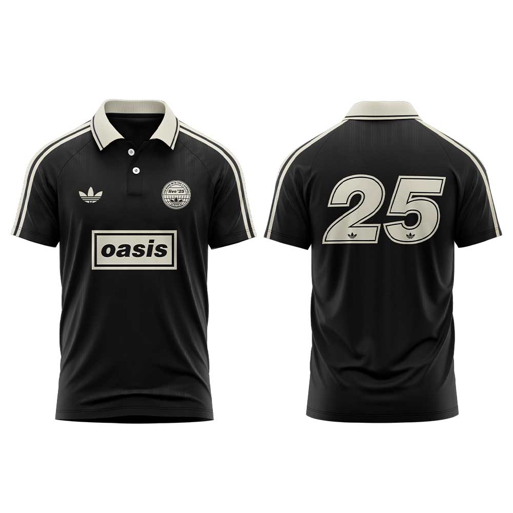 . OASIS LIVE ’25 DROP 2 Black Polo V2
