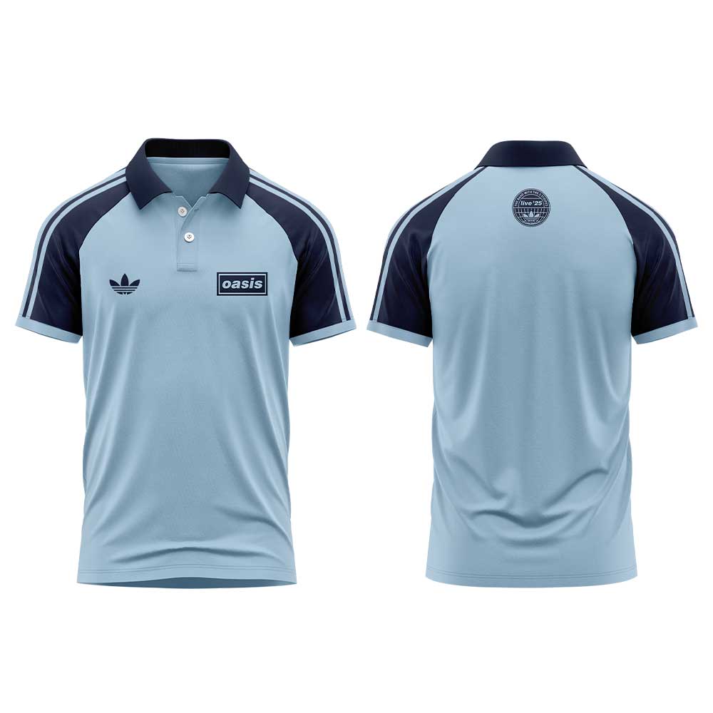. OASIS LIVE ’25 DROP 2 Blue Polo V2