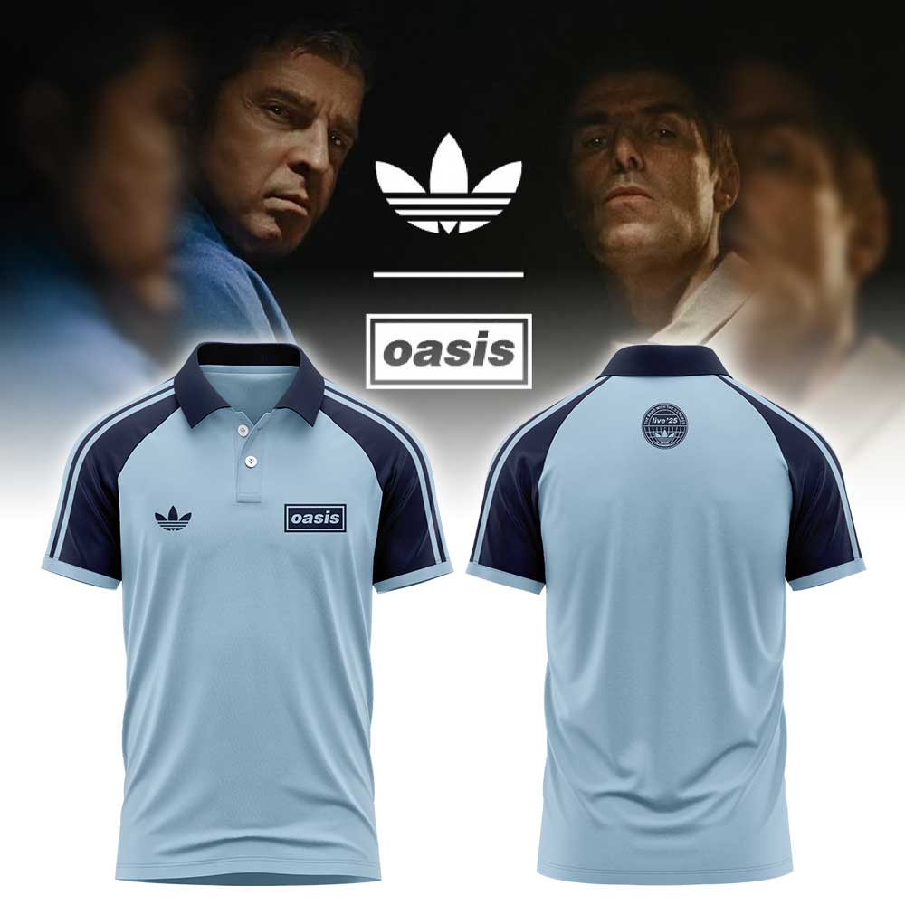 . OASIS LIVE ’25 DROP 2 Blue Polo V2