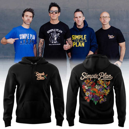 .Simple Plan ‘’Bigger Than You Think!’’ Tour merch Hoodie