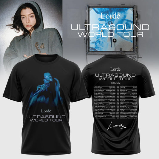 Lorde “Ultrasound”World Tour Limited Edition shirt