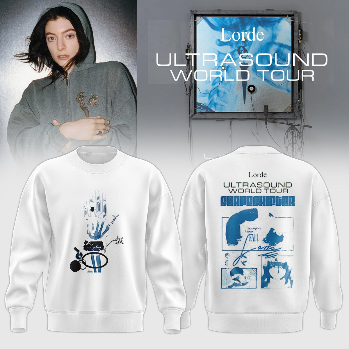 Lorde “Ultrasound”World Tour Limited Edition shirt