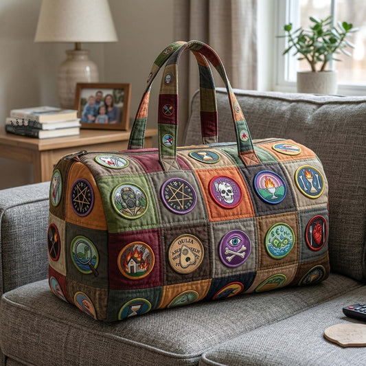 Merit Emblems Quilted Duffle BAG
