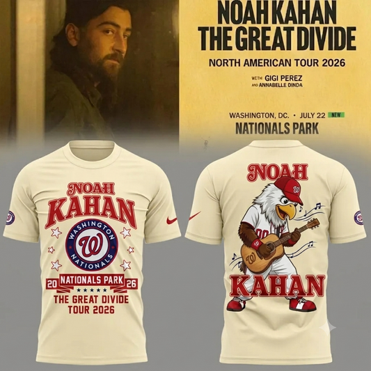 Limited Edition The Great Divide Tour 2026 At Washington Nationals Shirt