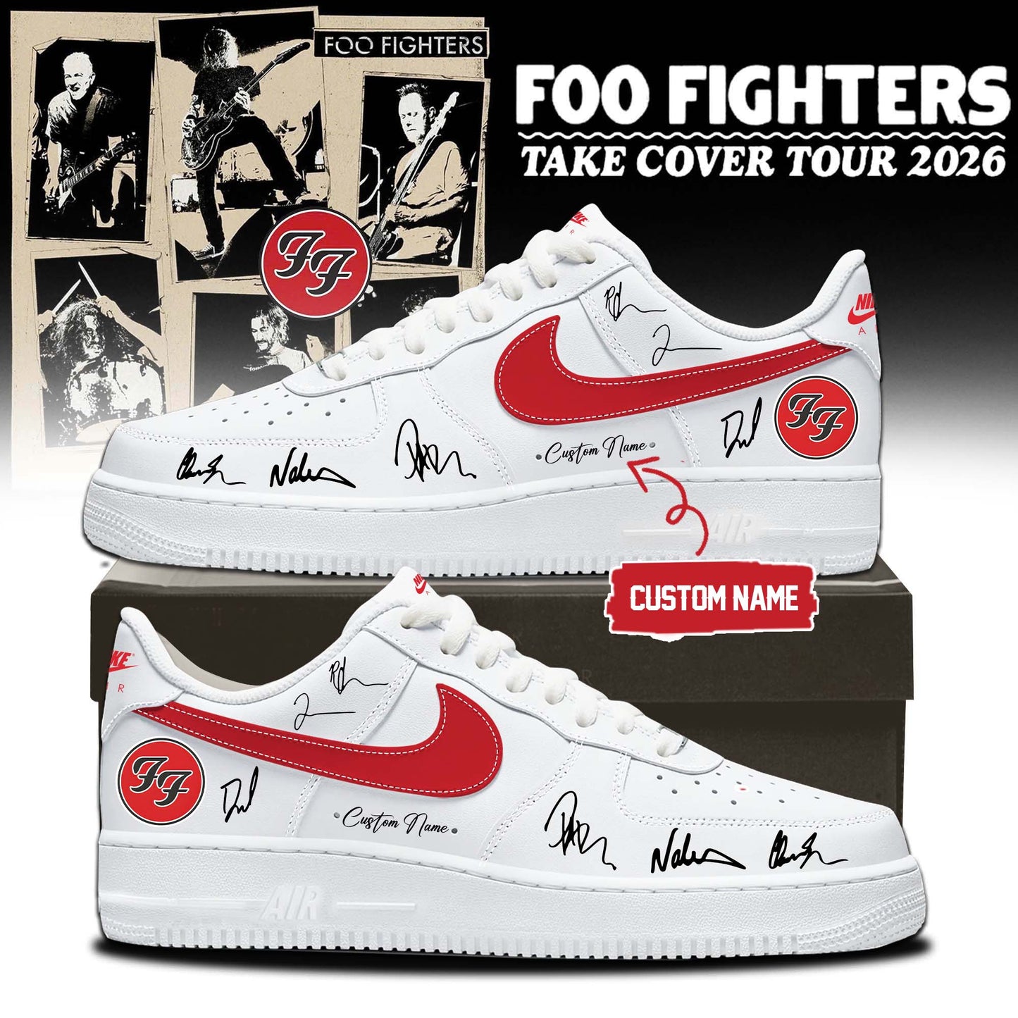 FF ”Take Cover Tour 2026” Limited Edition Signature – Shoes