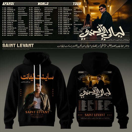 SAINT LEVANT – AFANDI WORLD TOUR HOODIE