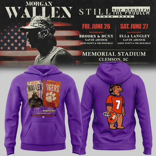 MW “Still The Problem Tour” at Clemson Memorial Stadium Hoodie-KC06242604