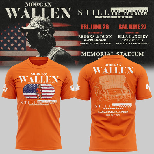 MW “Still The Problem Tour”at Clemson Memorial Stadium Shirt-KC06242609