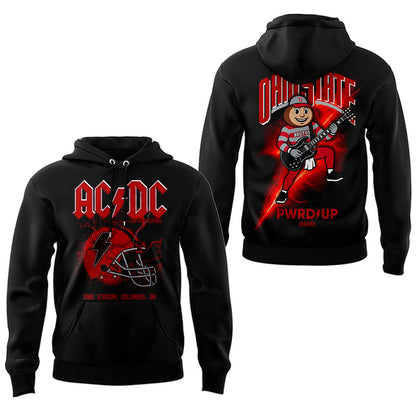 Limited Edition POWER UP Tour 2026 At Ohio Stadium Hoodie