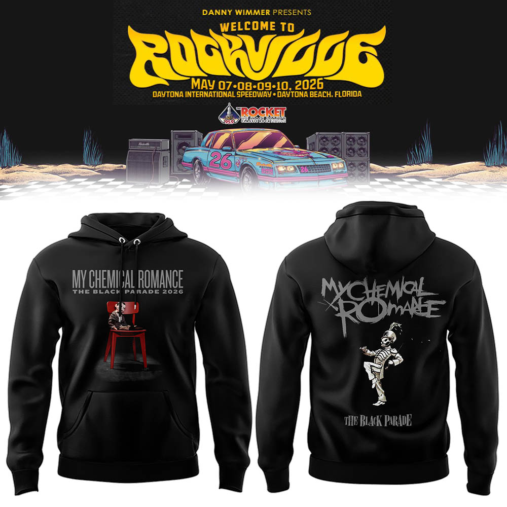 Limited Edition MCR The Black Parade 2026 Tour Hoodie