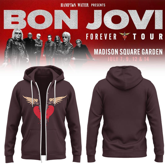 Limited Edition Forever Tour 2026 Zip Hoodie
