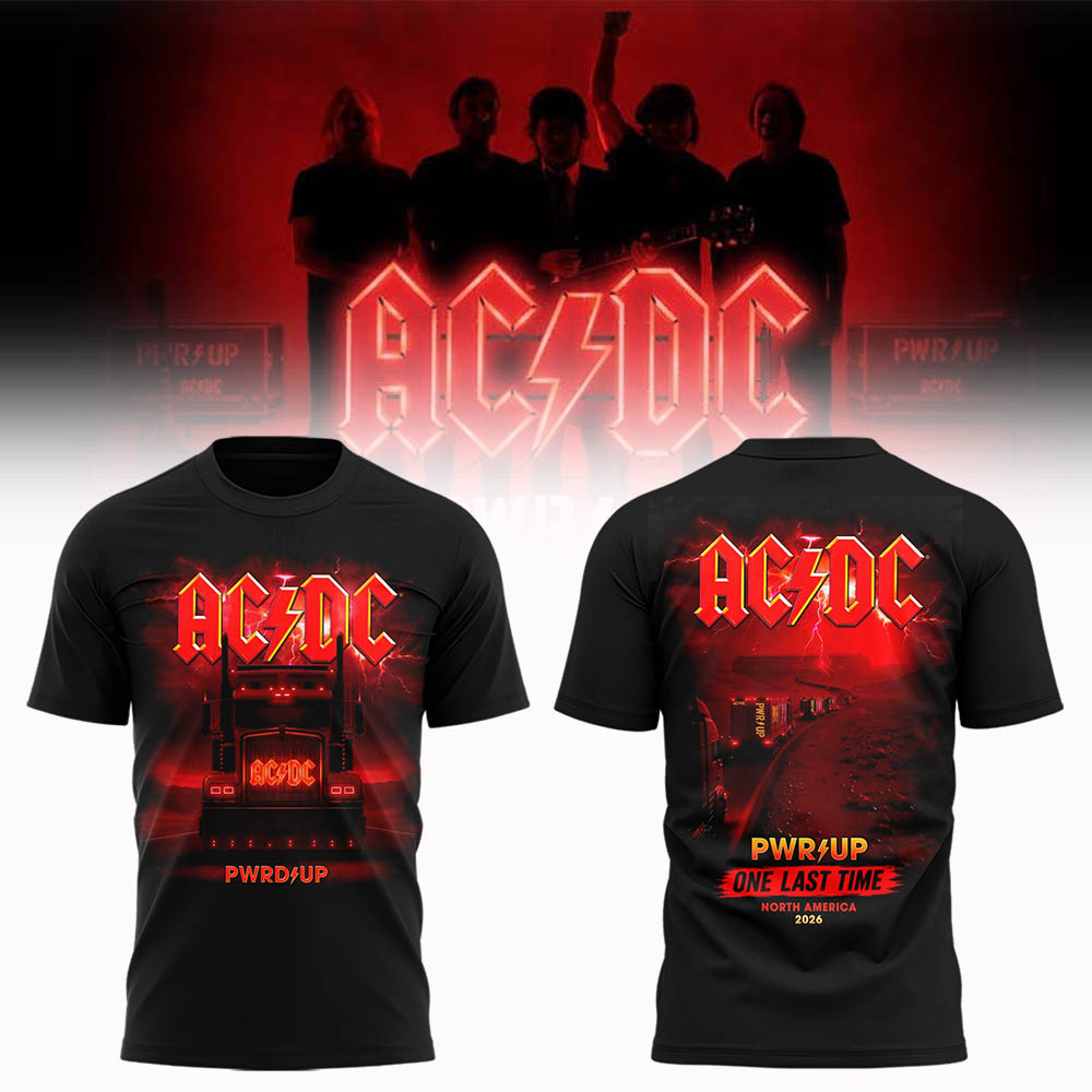 Limited Edition POWER UP Tour 2026 TShirt-LL2607160010