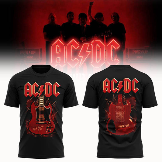 Limited Edition POWER UP Tour 2026 TShirt-LL260716005