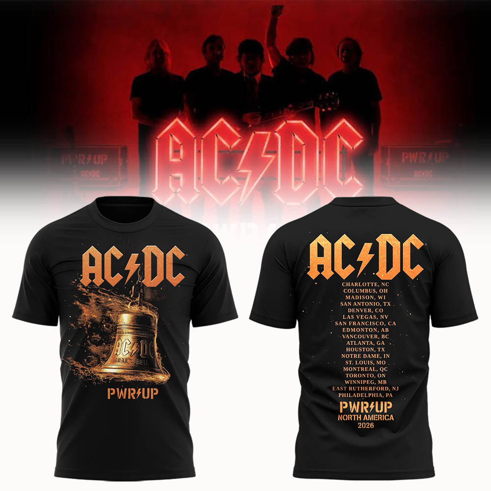 Limited Edition POWER UP Tour 2026 TShirt-LL260716006