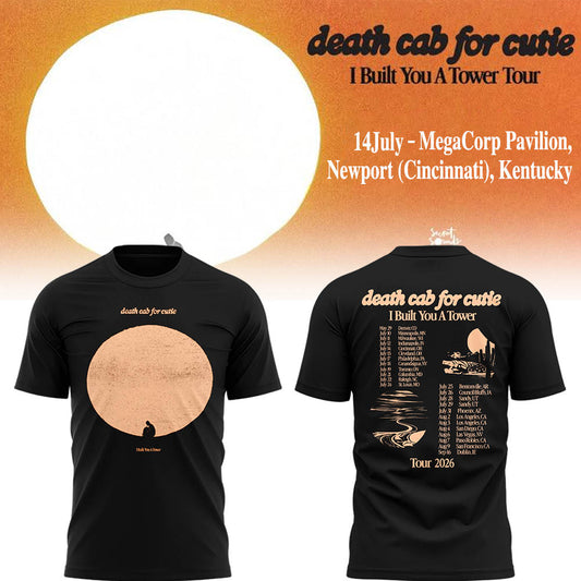 Limited Edition I Built You A Tower World Tour T-Shirt