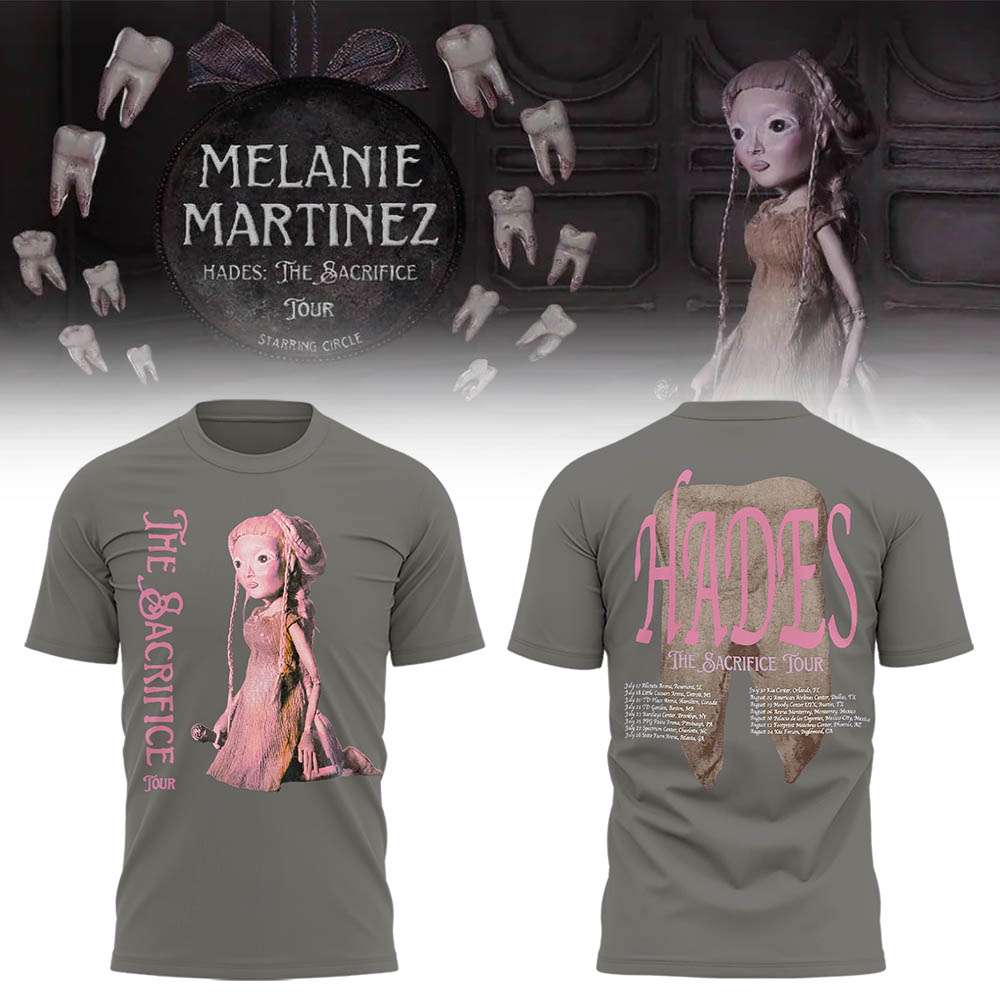 Limited Edition HADES: THE SACRIFICE Tour 2026 Shirt