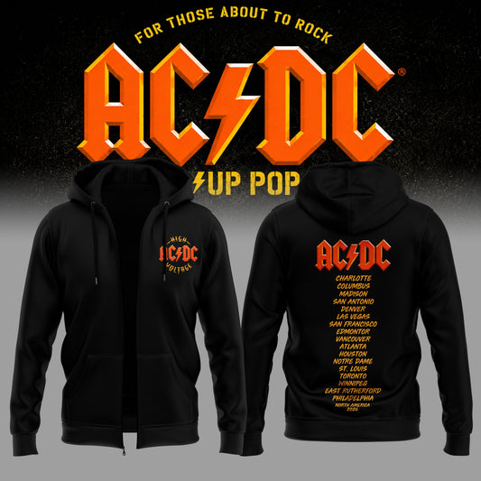 Limited Edition AC/DC Power Up Tour 2026 Hoodie