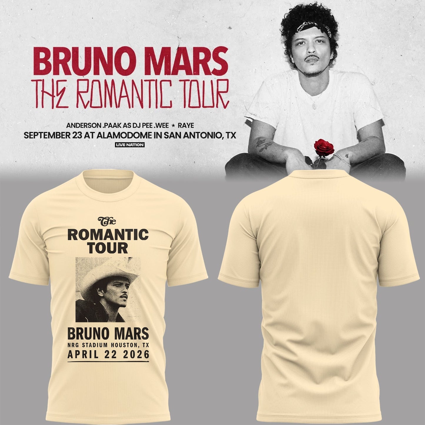 Houston The Romantic Limited Edition Shirt-PA042326011