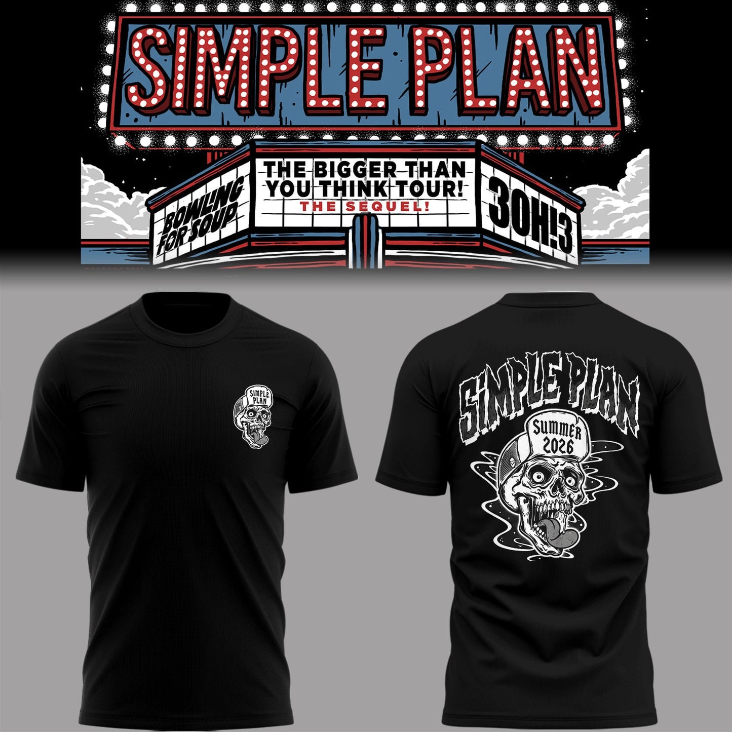 Limited Edition Bigger Than You Think! Tour Shirt