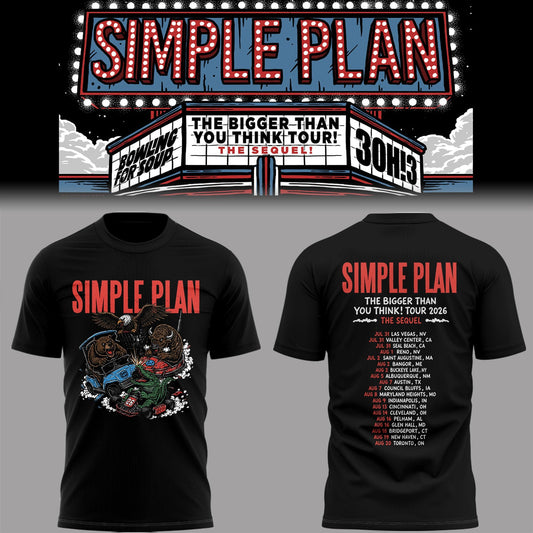 Limited Edition Bigger Than You Think! Tour Shirt