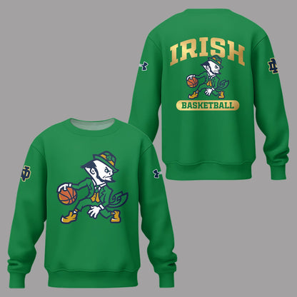 Limited Edition ND Basketball New Logo Sweatshirt-PA121025007