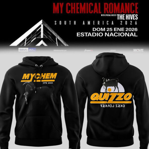Limited Edition MCR The Black Parade 2026 Tour Hoodie