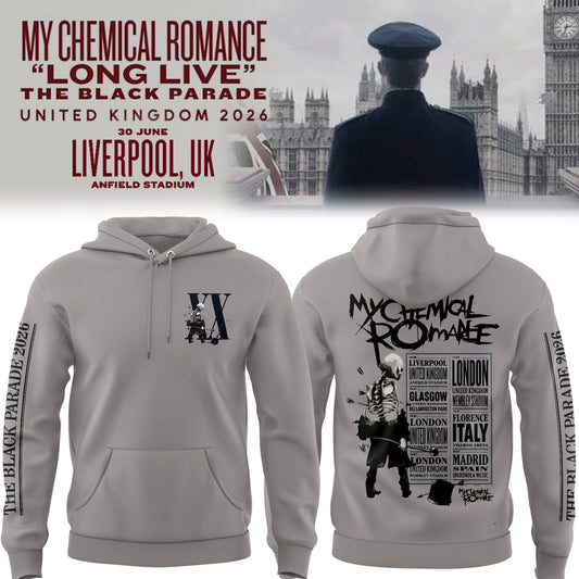 MCR The Black Parade TOUR 2026 Hoodie
