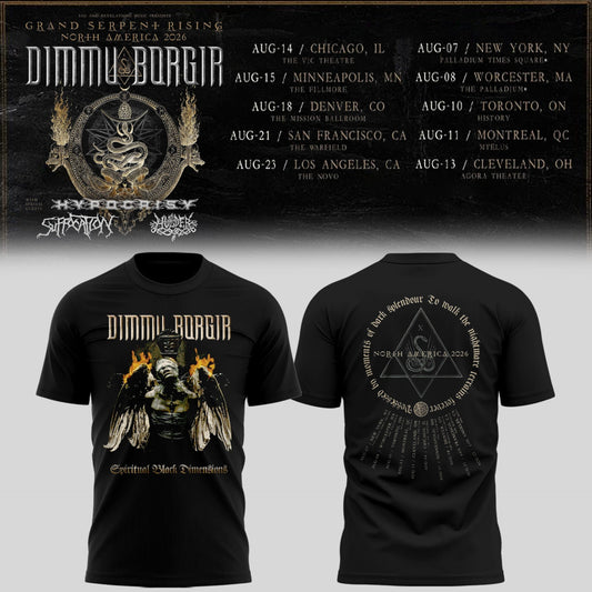Limited Edition Grand Serpent Rising Tour North America 2026 Shirt